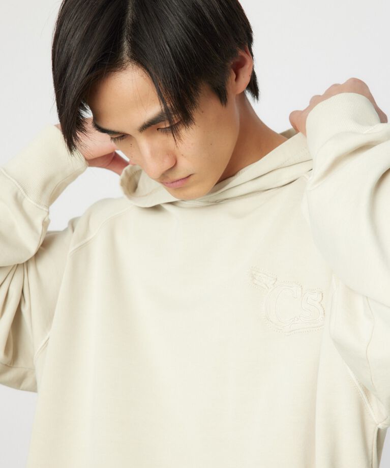 RODEO CROWNS「パッチロゴピグメントフーディー」|パーカー|