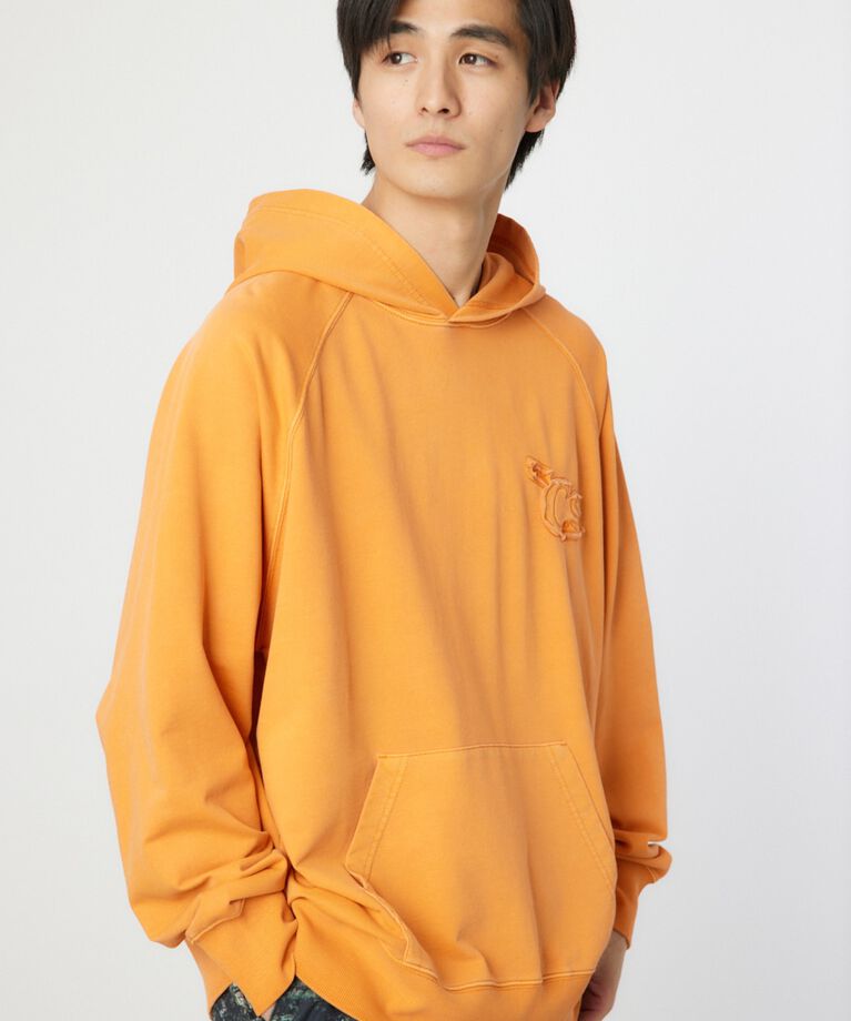 RODEO CROWNS「パッチロゴピグメントフーディー」|パーカー|ORG