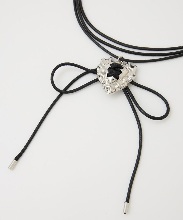 SLY「LACE UP HEART チョーカー」|ネックレス|