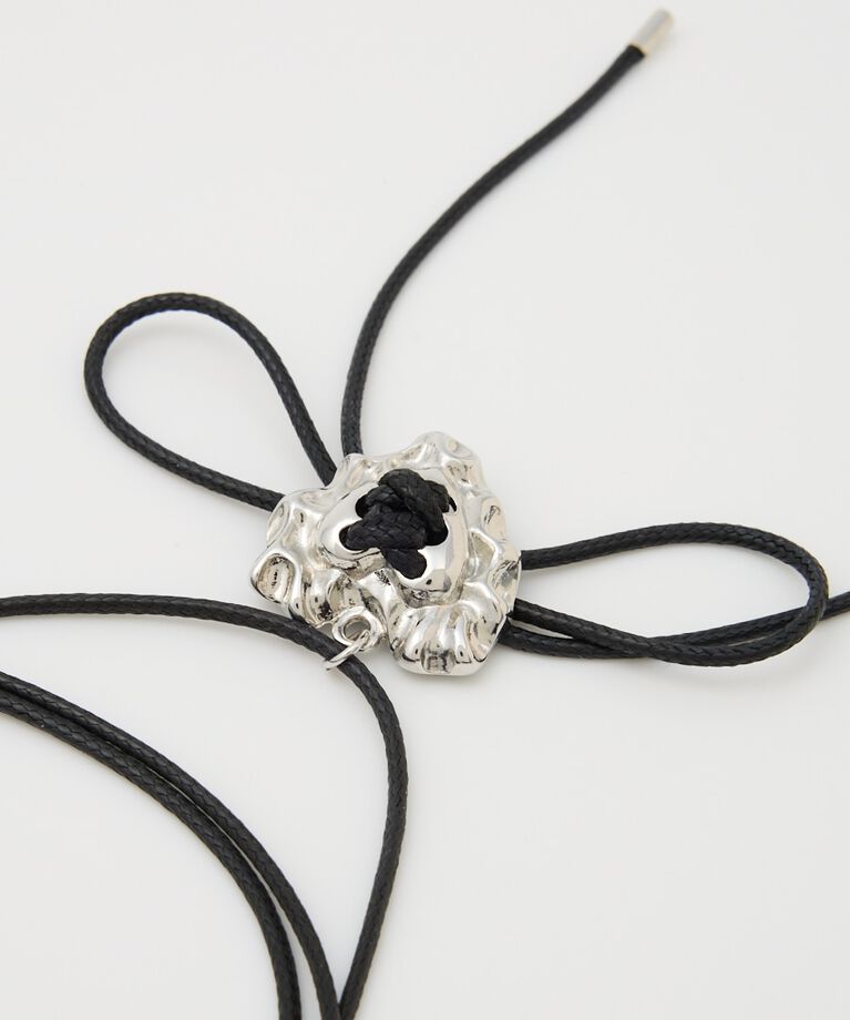 SLY「LACE UP HEART チョーカー」|ネックレス|