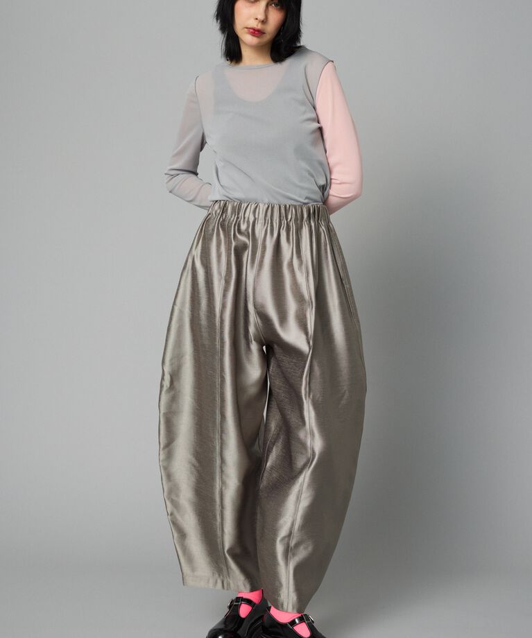 HeRIN.CYE「Crew neck mesh inner tops」|Tシャツ・カットソー|