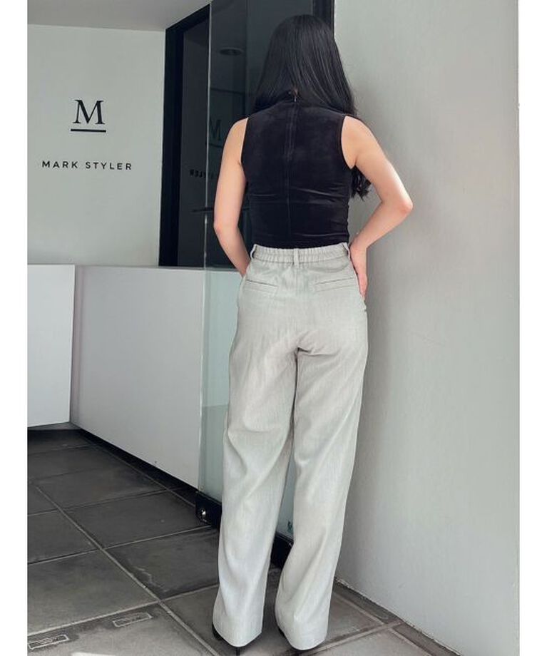 GYDA「ハイウエストタックワイドスラックスパンツ」|その他|