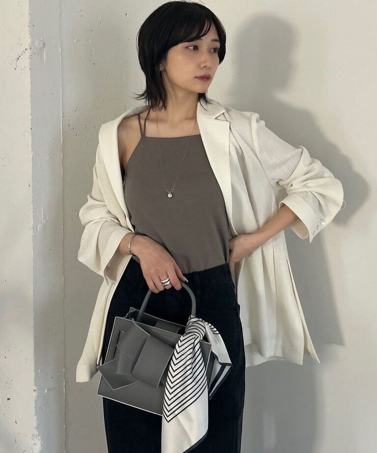 FRAY I.D「【ルエル】リボンミドルバッグ」|ハンドバッグ|
