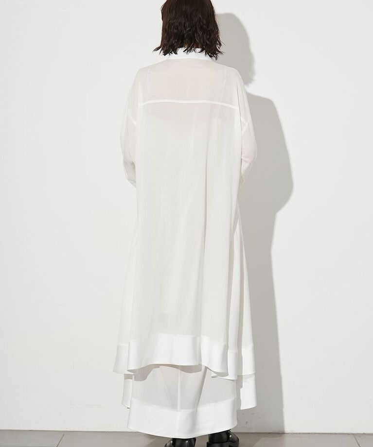 styling/「ヘムフレア2WAYシャツワンピース」|ワンピース|