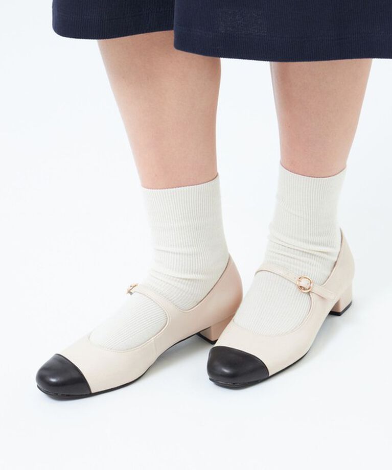 MACKINTOSH PHILOSOPHY「ラウンドトゥストラップパンプス」|パンプス|