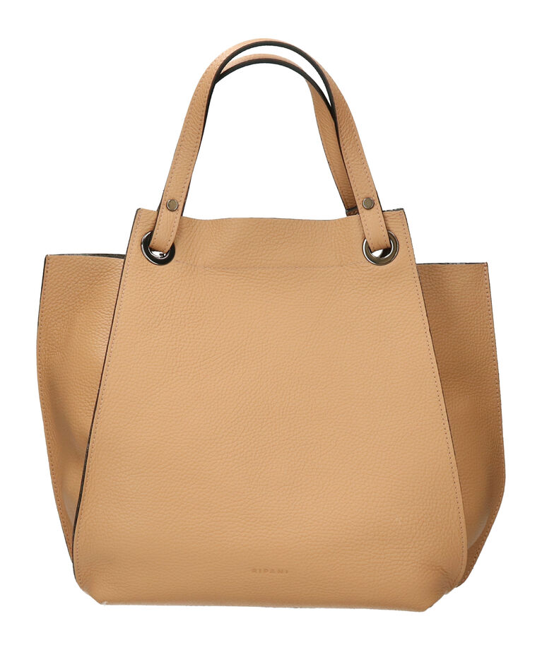 IMPORT SELECT「【RIPANI】ベーシックレザーハンドバッグ(Q56300)」|ショルダー・メッセンジャー|