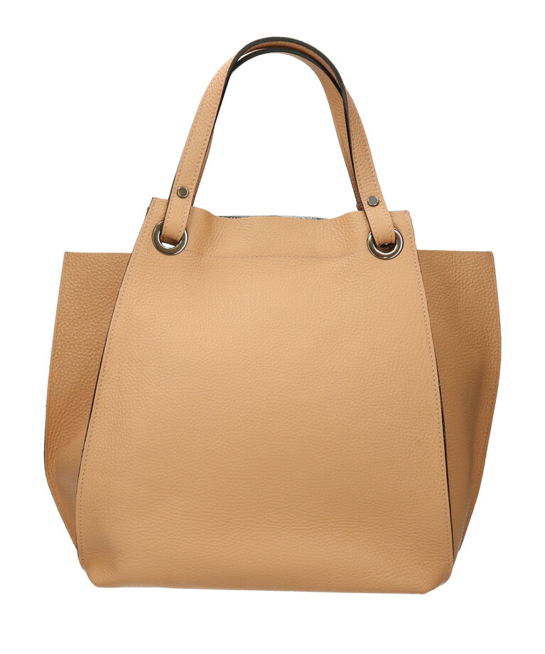 IMPORT SELECT「【RIPANI】ベーシックレザーハンドバッグ(Q56300)」|ショルダー・メッセンジャー|