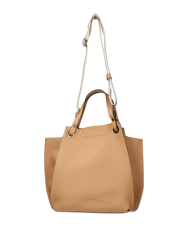 IMPORT SELECT「【RIPANI】ベーシックレザーハンドバッグ(Q56300)」|ショルダー・メッセンジャー|