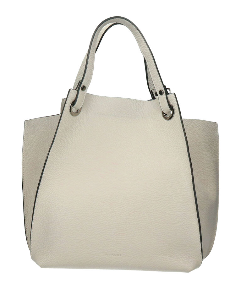 IMPORT SELECT「【RIPANI】ベーシックレザーハンドバッグ(Q56300)」|ショルダー・メッセンジャー|