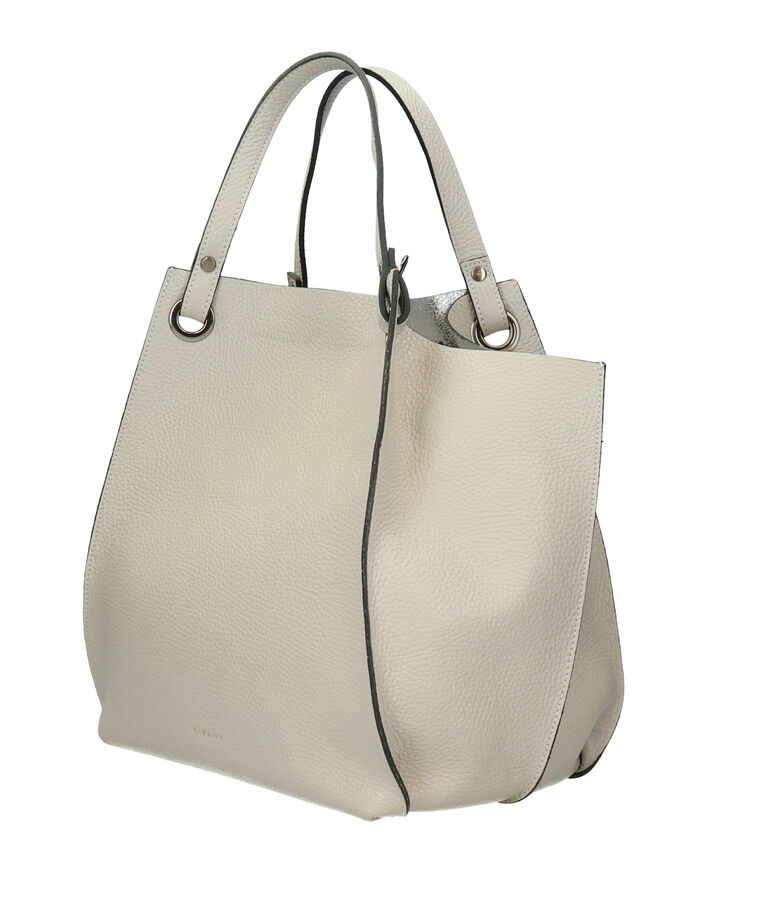 IMPORT SELECT「【RIPANI】ベーシックレザーハンドバッグ(Q56300)」|ショルダー・メッセンジャー|