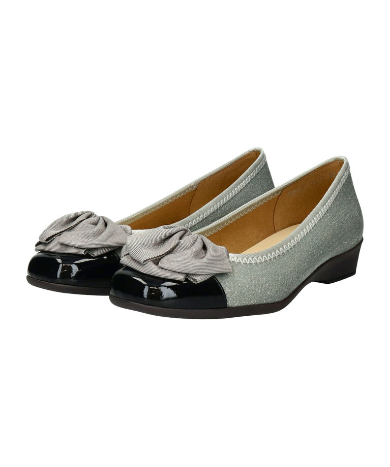 Bridget Birkin「【Bridget Birkin Walk】ラメリボンウォーキングパンプス(555222)」|パンプス|