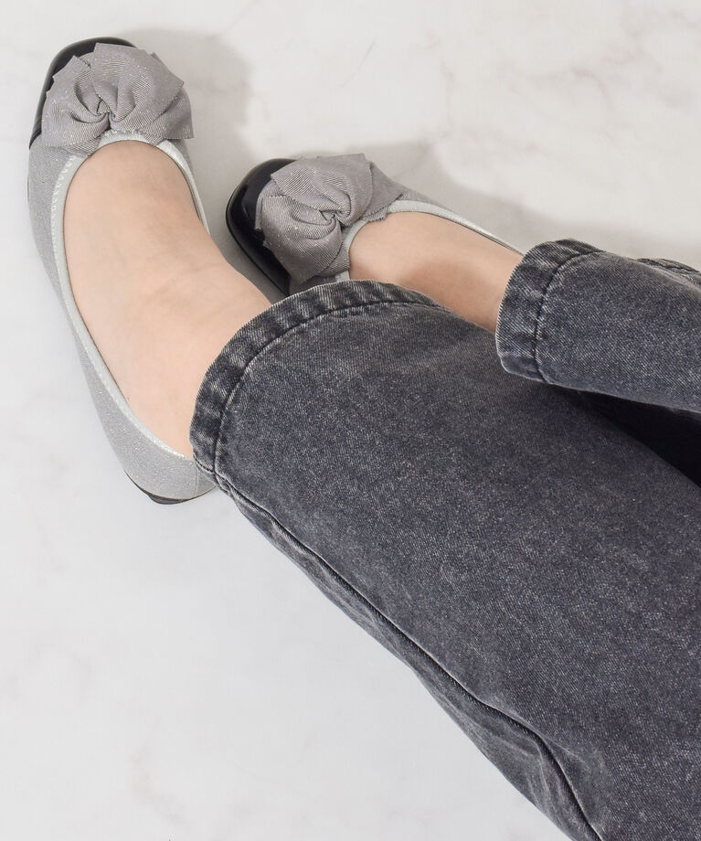 Bridget Birkin「【Bridget Birkin Walk】ラメリボンウォーキングパンプス(555222)」|パンプス|