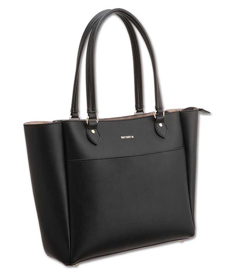 MARY QUANT「フリップサイドデイジー トート」|トートバッグ|ブラック