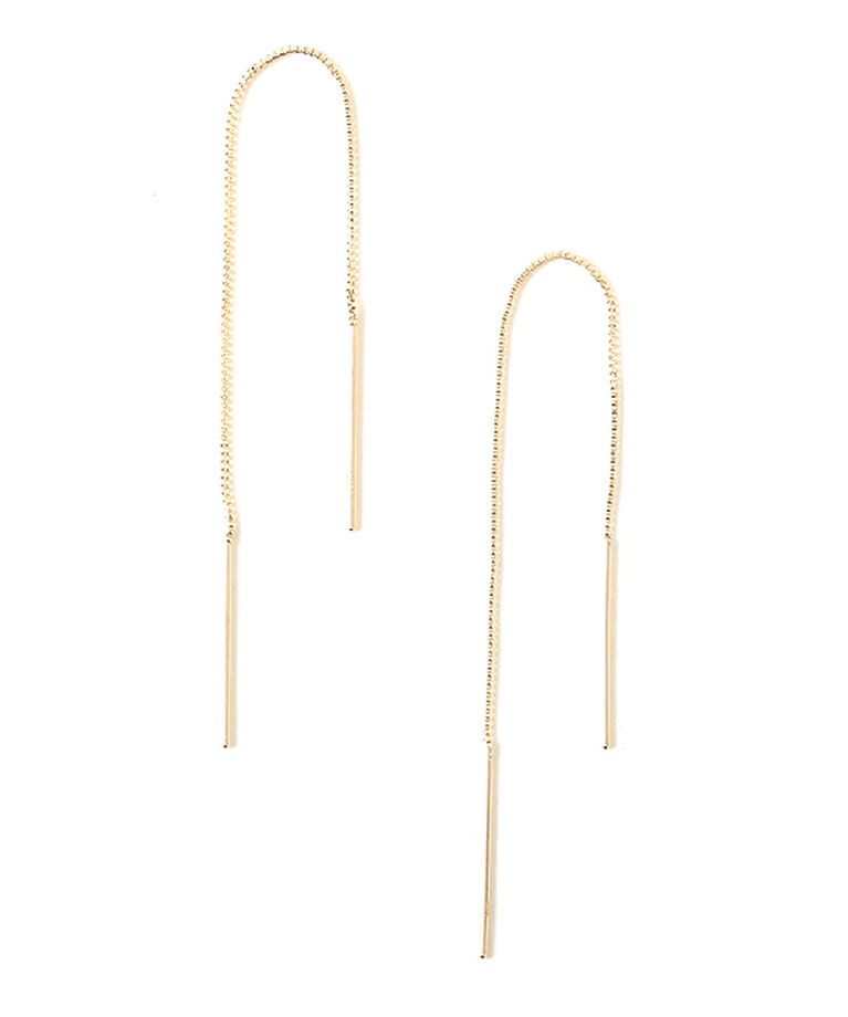 JUPITER「【K10】ベーシックアメリカンピアス/ベネチアンチェーン」|ピアス|ゴールド