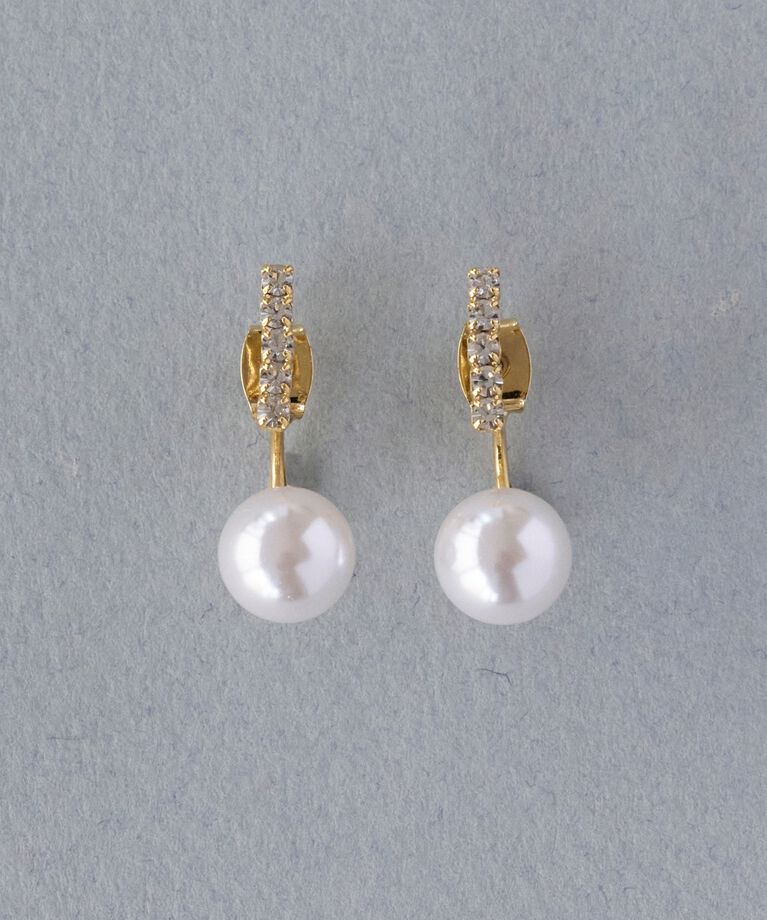 Phoebe「クラスアップバックキャッチパールピアス」|ピアス|