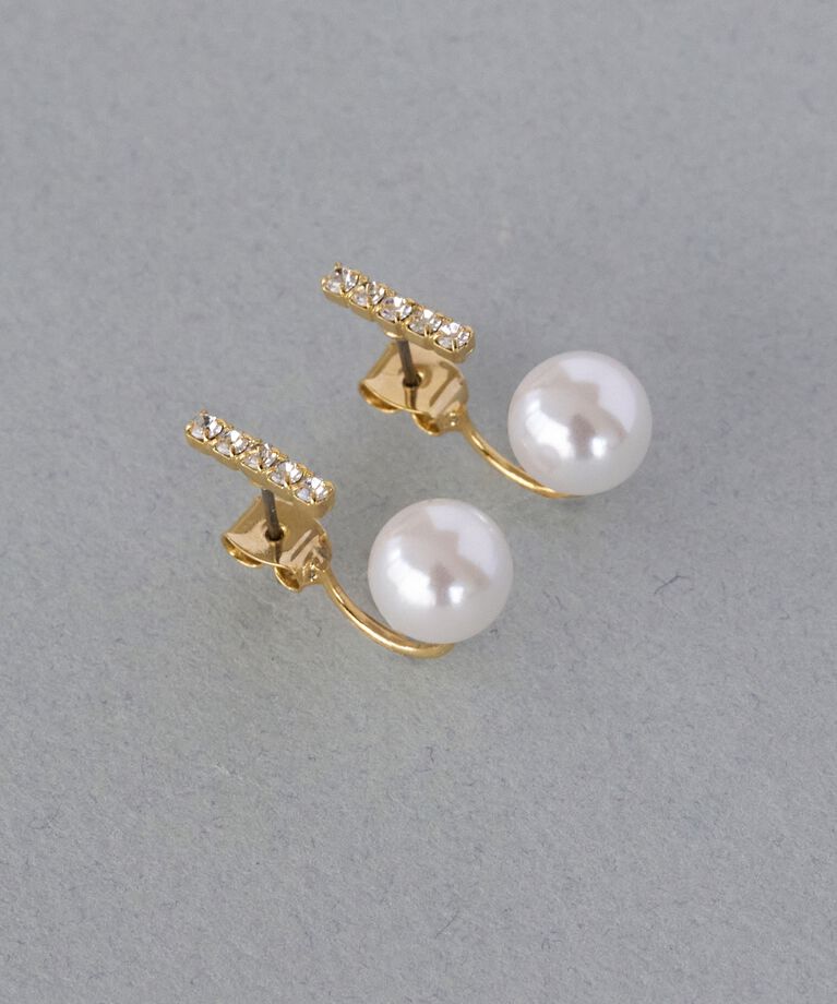 Phoebe「クラスアップバックキャッチパールピアス」|ピアス|