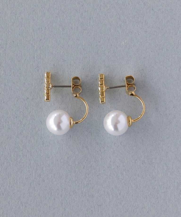Phoebe「クラスアップバックキャッチパールピアス」|ピアス|