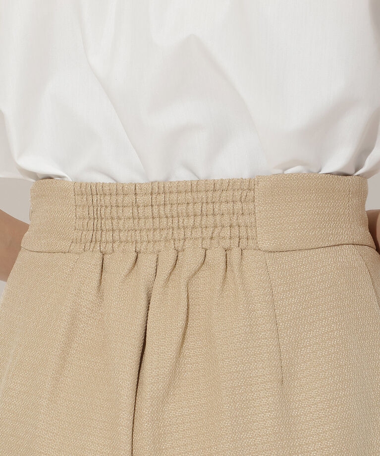 アンドクチュール「ブッチャーショートパンツ」|キュロット|