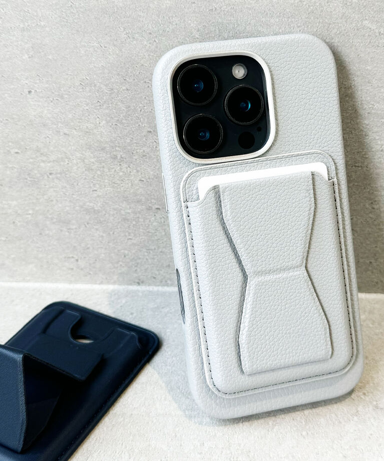 UNiCASE「Mag Card Case Stand Basic MagSafe対応」|名刺入れ・カードケース|Gray