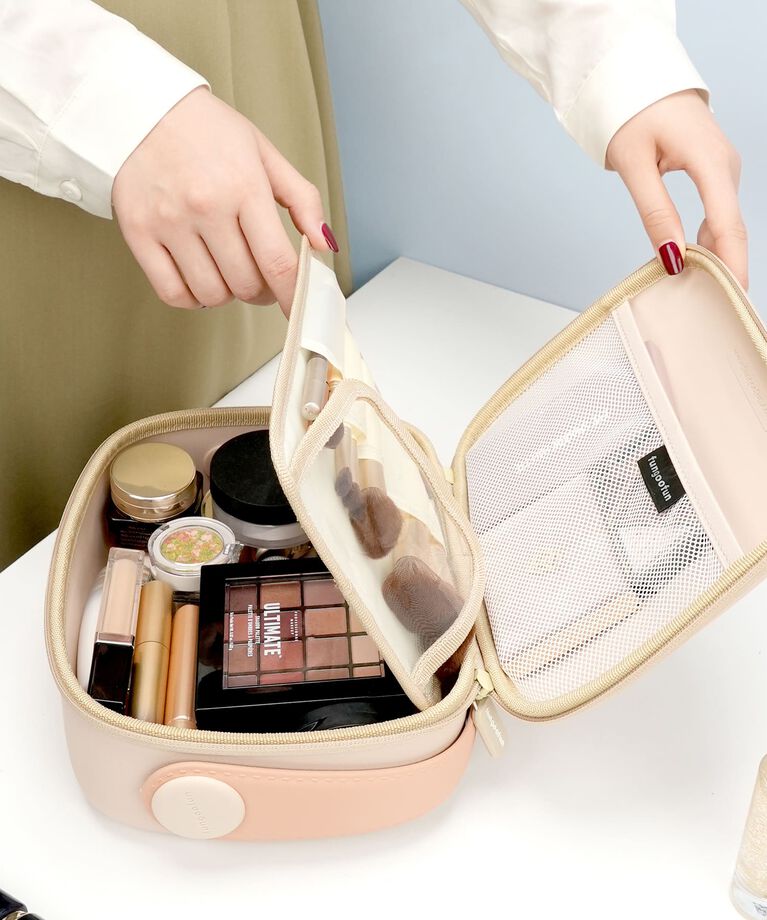 fungoofun「【WEB限定】EVAワイドマルチポーチ/G-0018 ポーチ 人気 売れてる」|ハンドバッグ|BEIGE