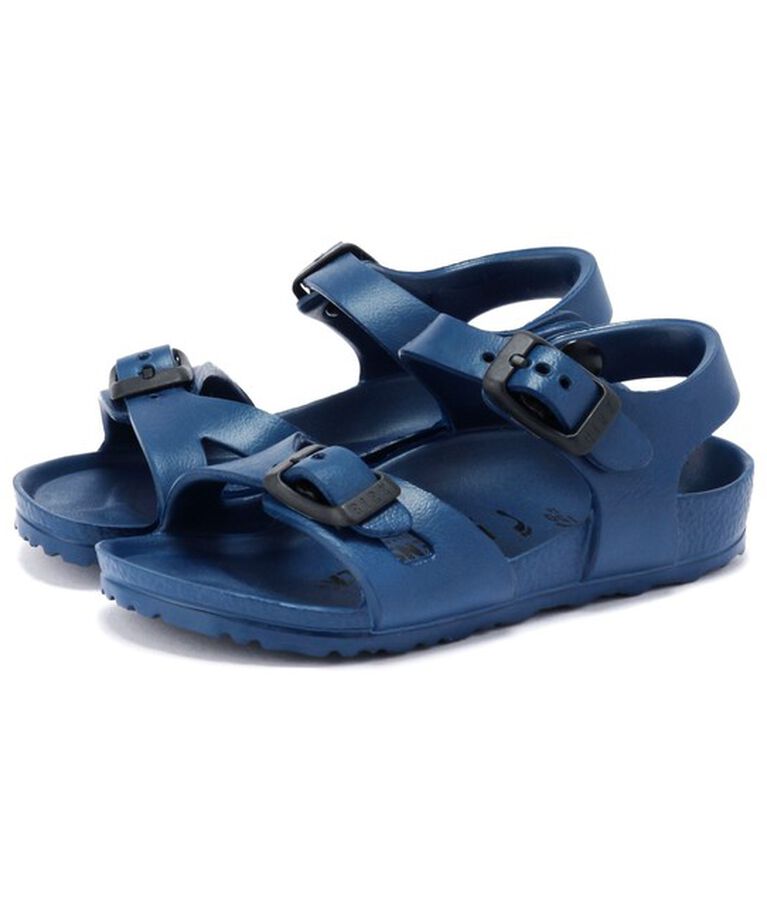 BIRKENSTOCK「【ビルケンシュトック】リオ イーブイエー/ネイビー EVA/サンダル キッズ/RIO」|サンダル|ネイビー
