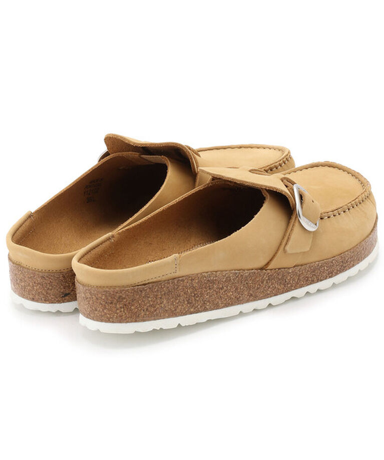 BIRKENSTOCK「【ビルケンシュトック】バックリー/ラテクリーム ヌバックレザー/クロッグ メンズ/BUCKLEY」|サンダル|