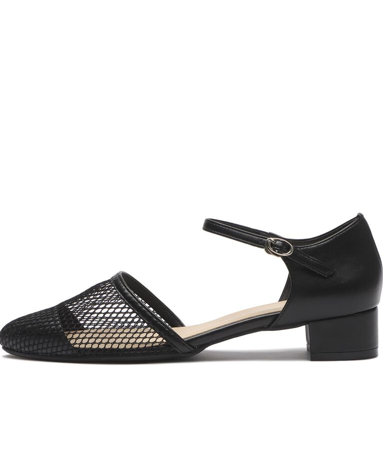 JOLI ENCORE「【JOLI ENCORE(FR)】MESH SANDALS3」|サンダル|ブラック