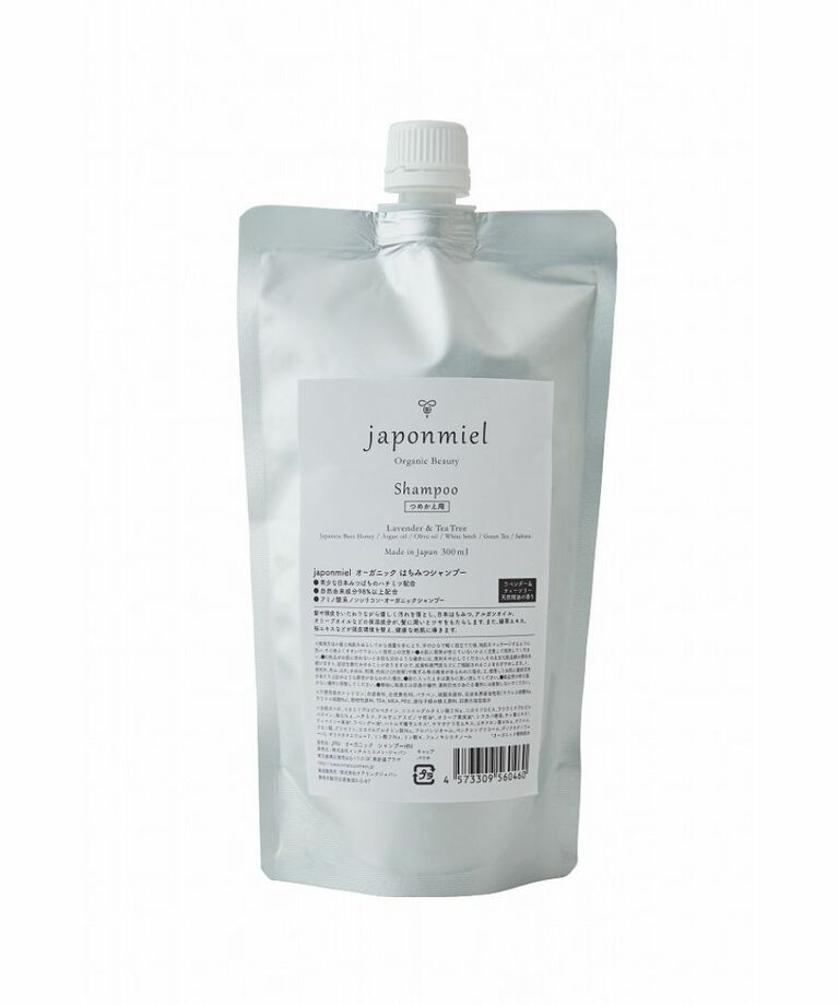 japonmiel「【japonmiel】オーガニック はちみつシャンプー（詰替パウチ）300ml」|シャンプー|その他