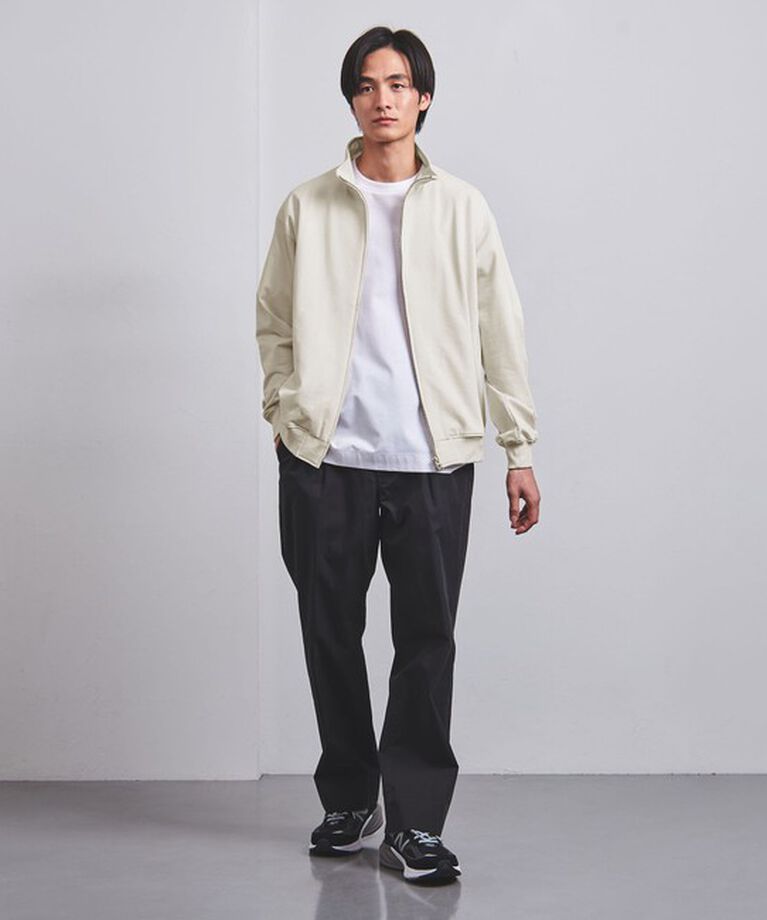 UNITED ARROWS「ピーチスキン スタンド ジップアップ スウェット」|スウェット・ジャージ|