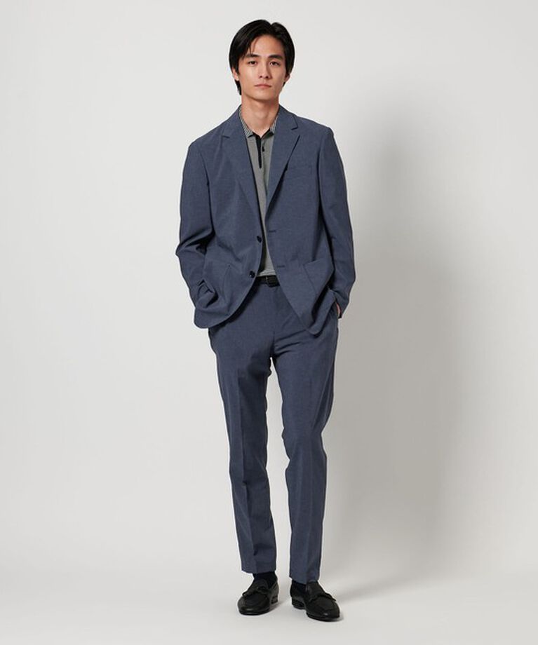 UNITED ARROWS「ポリエステル/T＆T ノープリーツパンツ UA COZY ―ウォッシャブル・ストレッチ・防しわ（着用しわ）―」|スーツ|