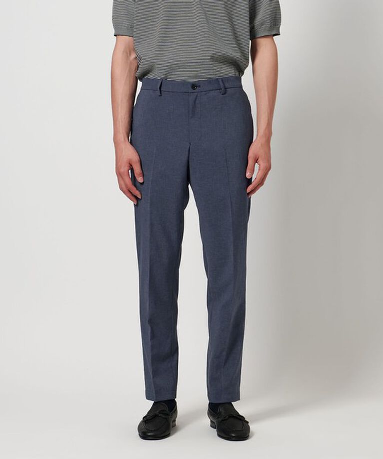 UNITED ARROWS「ポリエステル/T＆T ノープリーツパンツ UA COZY ―ウォッシャブル・ストレッチ・防しわ（着用しわ）―」|スーツ|