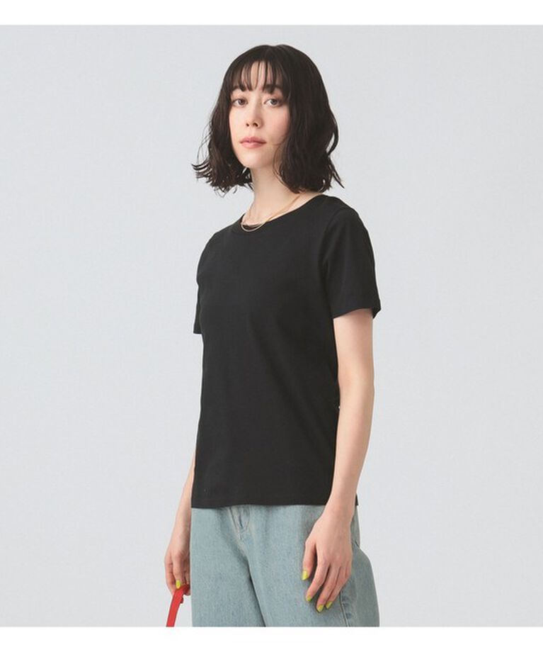 Ray BEAMS 「ベーシック ハーフスリーブ Tシャツ」|Tシャツ・カットソー|BLACK