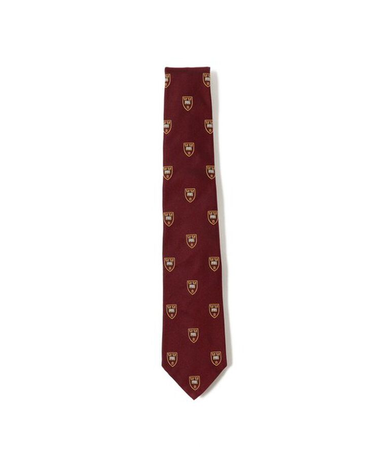 BEAMS「BEAMS PLUS / Silk Tie Crest Emblem Embroidery」|ネクタイ・蝶ネクタイ|BURGUANDY