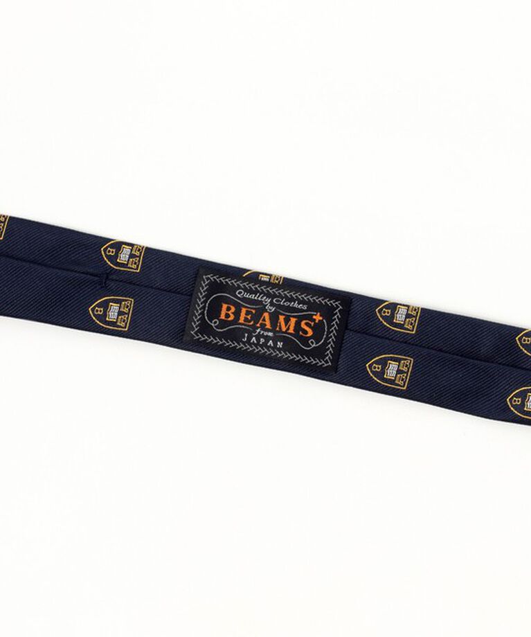 BEAMS「BEAMS PLUS / Silk Tie Crest Emblem Embroidery」|ネクタイ・蝶ネクタイ|