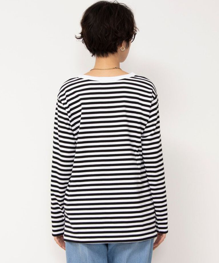 Rie Miller「GIZA COTTONロングスリーブTシャツ 」|Tシャツ・カットソー|