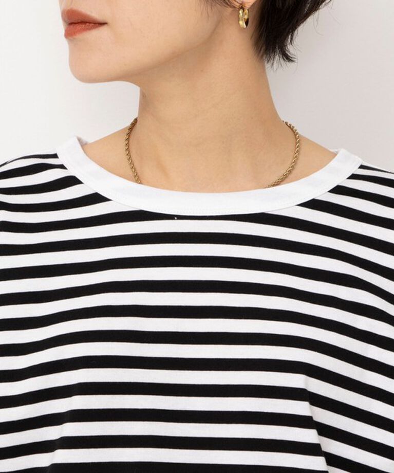 Rie Miller「GIZA COTTONロングスリーブTシャツ 」|Tシャツ・カットソー|