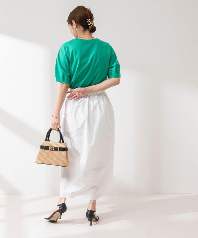 NOLLEY'S「BASIC 5分袖プルオーバーカットソー」|Tシャツ・カットソー|