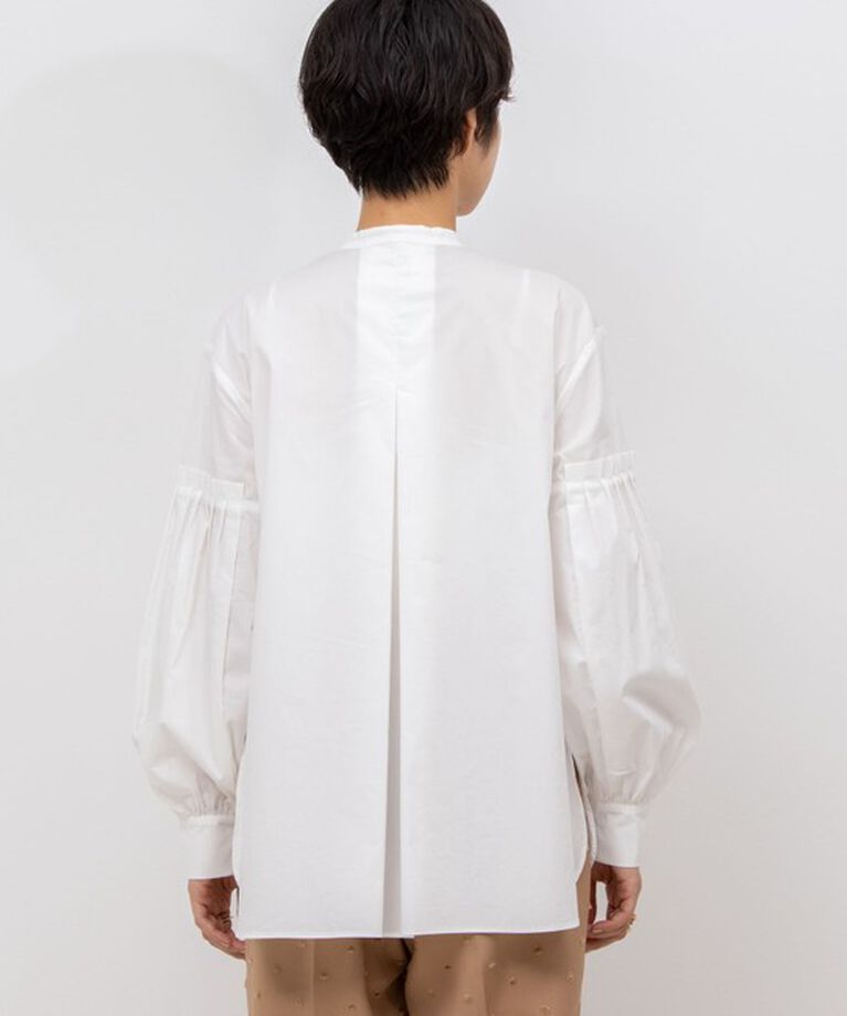NOLLEY'S「【MARILYN MOON/マリリーンムーン】fringe beads volume sleeve blouse」|シャツ・ブラウス|