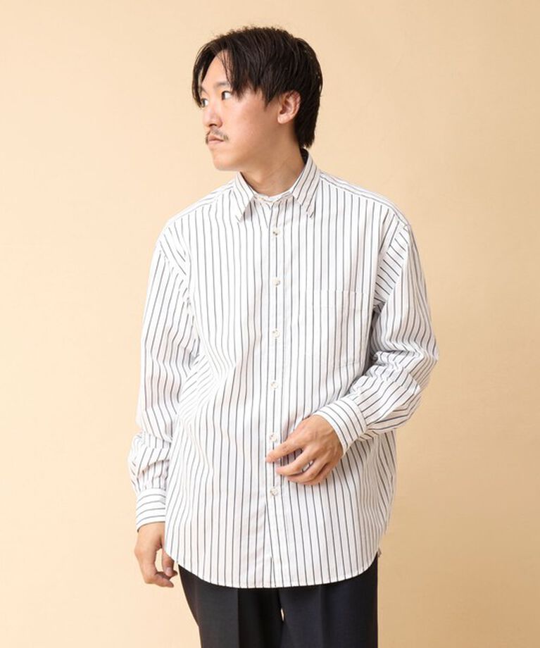 NOLLEY'S goodman「NEW REGULAR ピーチブロード オーバーサイズシャツ 24AW」|シャツ・ブラウス|