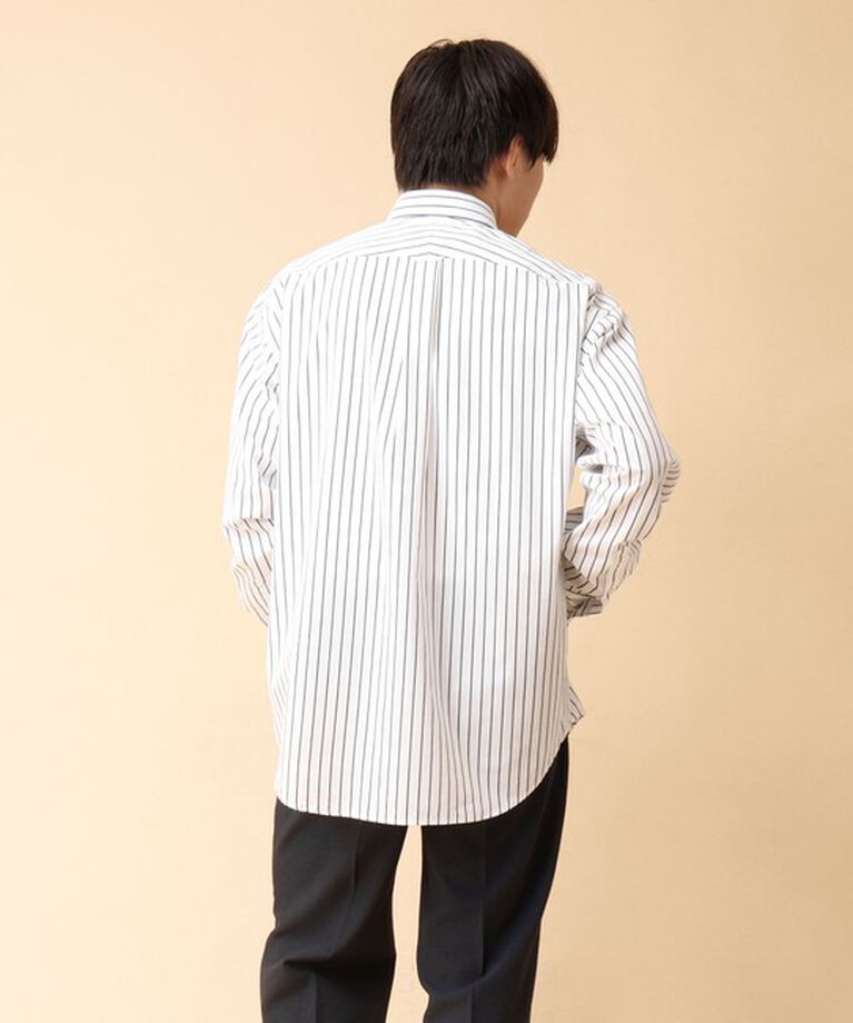 NOLLEY'S goodman「NEW REGULAR ピーチブロード オーバーサイズシャツ 24AW」|シャツ・ブラウス|