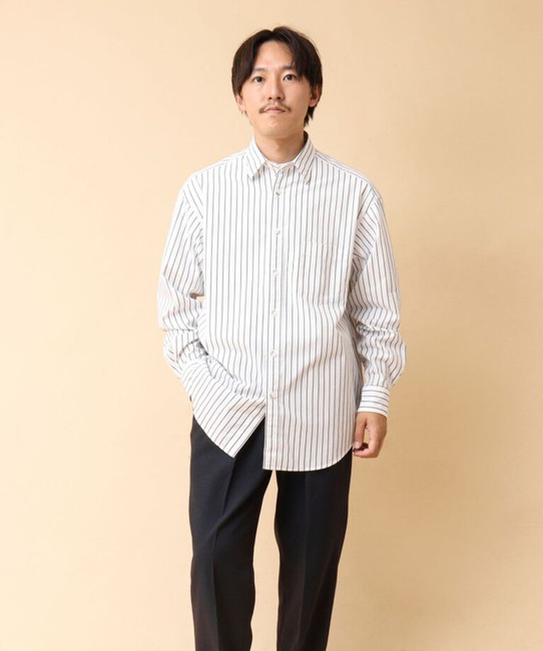 NOLLEY'S goodman「NEW REGULAR ピーチブロード オーバーサイズシャツ 24AW」|シャツ・ブラウス|
