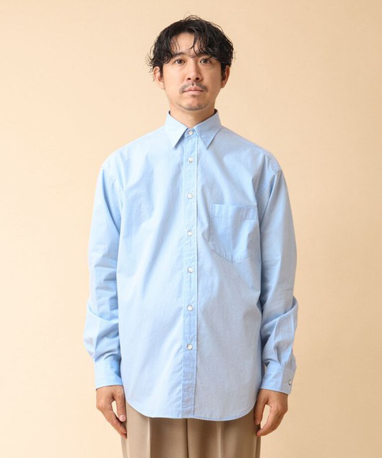 NOLLEY'S goodman「NEW REGULAR ピーチブロード オーバーサイズシャツ 24AW」|シャツ・ブラウス|