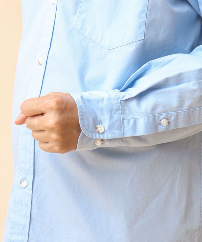 NOLLEY'S goodman「NEW REGULAR ピーチブロード オーバーサイズシャツ 24AW」|シャツ・ブラウス|