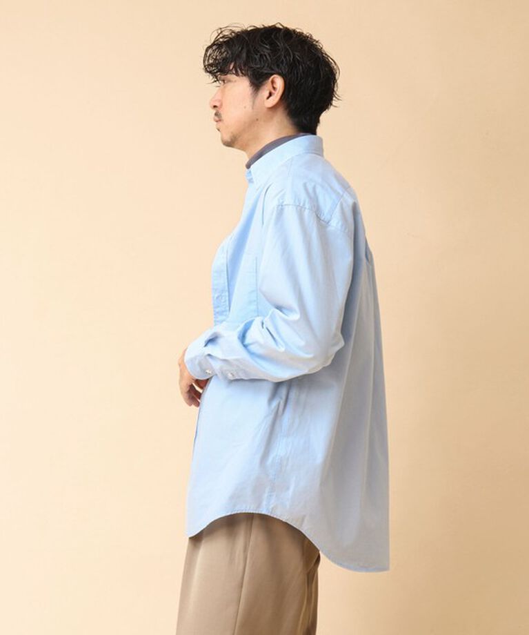 NOLLEY'S goodman「NEW REGULAR ピーチブロード オーバーサイズシャツ 24AW」|シャツ・ブラウス|