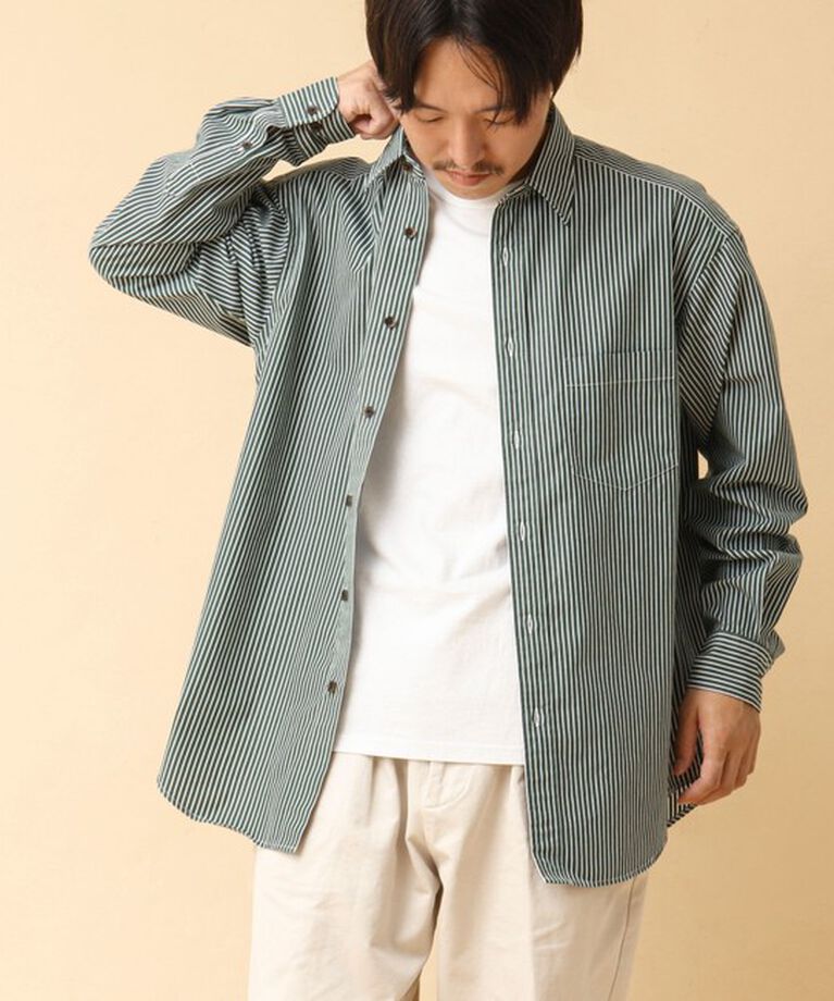 NOLLEY'S goodman「NEW REGULAR ピーチブロード オーバーサイズシャツ 24AW」|シャツ・ブラウス|