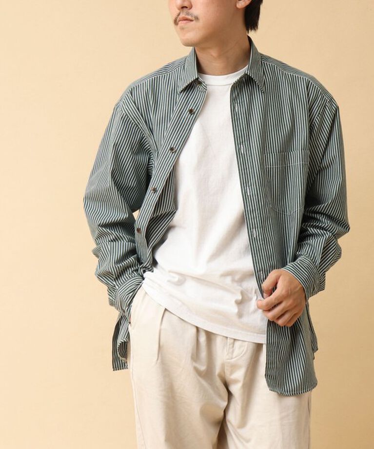 NOLLEY'S goodman「NEW REGULAR ピーチブロード オーバーサイズシャツ 24AW」|シャツ・ブラウス|