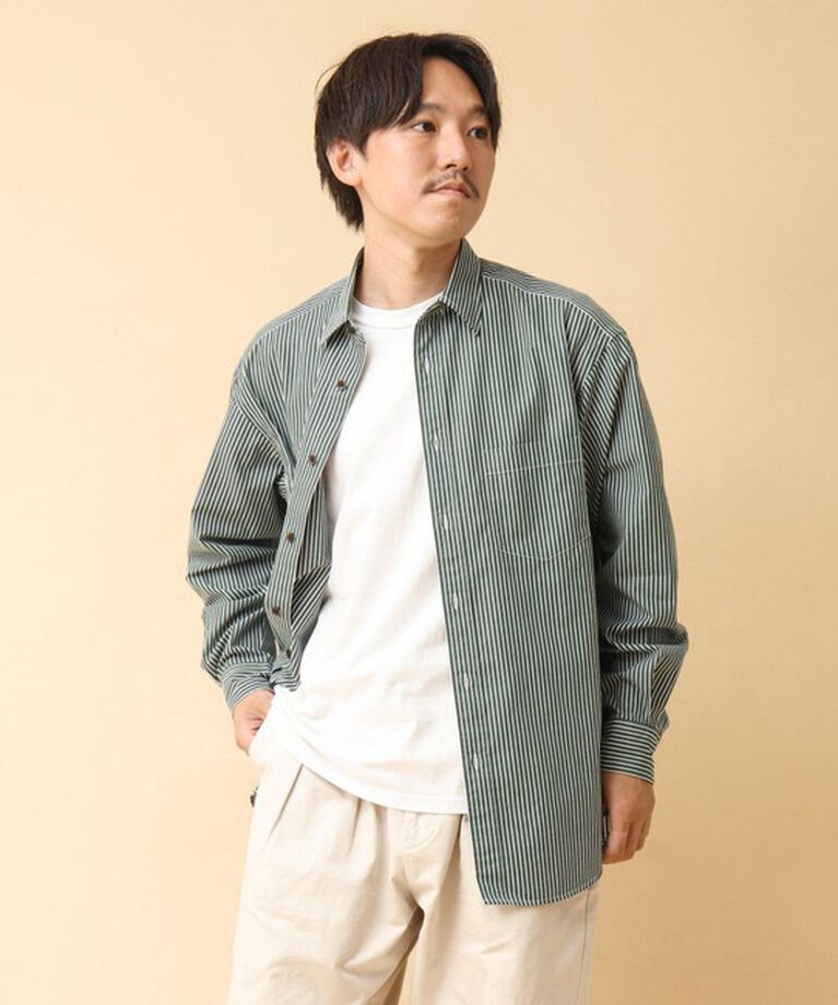 NOLLEY'S goodman「NEW REGULAR ピーチブロード オーバーサイズシャツ 24AW」|シャツ・ブラウス|