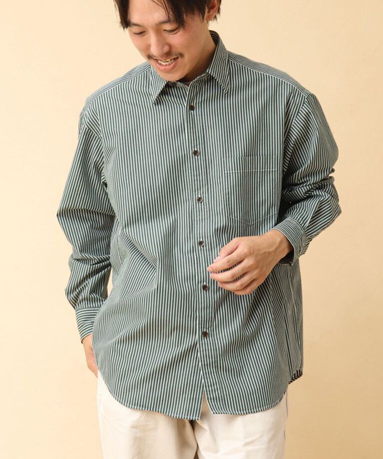NOLLEY'S goodman「NEW REGULAR ピーチブロード オーバーサイズシャツ 24AW」|シャツ・ブラウス|