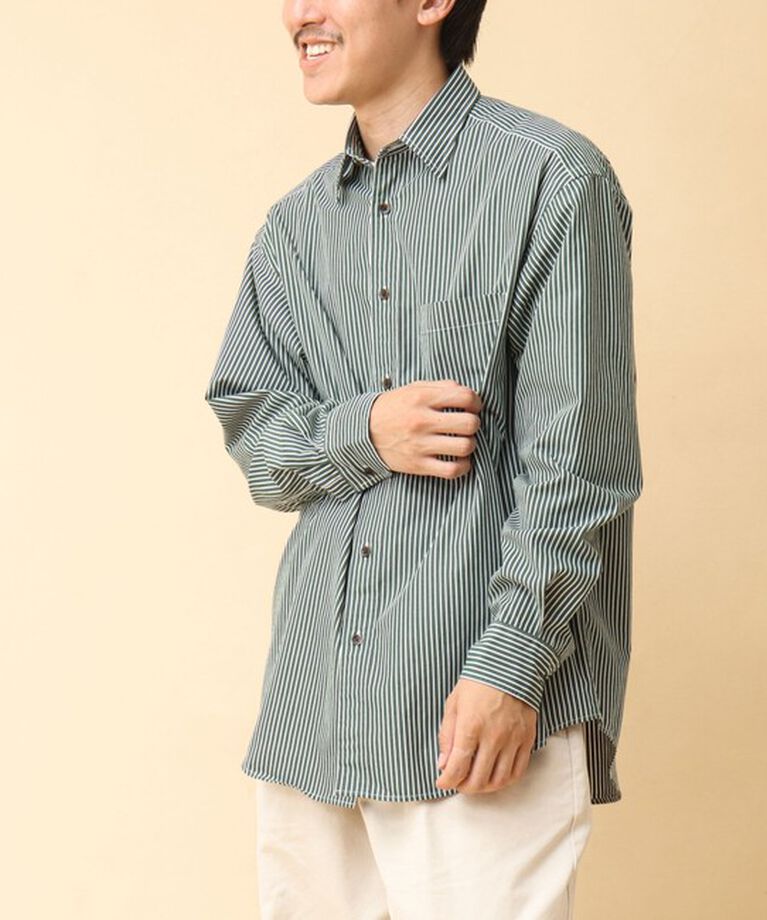 NOLLEY'S goodman「NEW REGULAR ピーチブロード オーバーサイズシャツ 24AW」|シャツ・ブラウス|