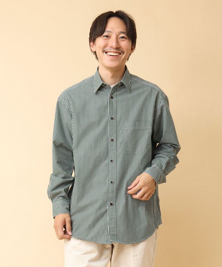 NOLLEY'S goodman「NEW REGULAR ピーチブロード オーバーサイズシャツ 24AW」|シャツ・ブラウス|